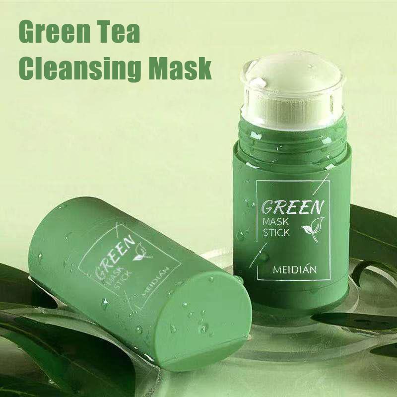Máscara de Limpeza Facial - Chá Verde/Berinjela - Lily Skin